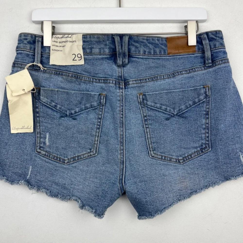 NWT Unpublished Laine Boyfriend Jean Shorts - Picture 2 of 8
